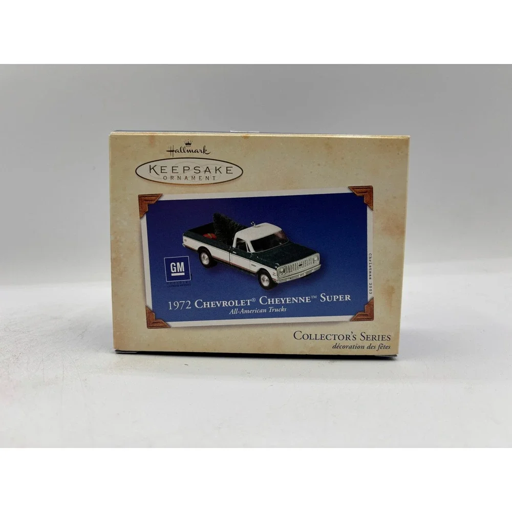 Hallmark Keepsake Ornament 2003 1972 Chevrolet Cheyenne Super 9th in Series